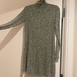 Forever21 mock neck knit mini dress